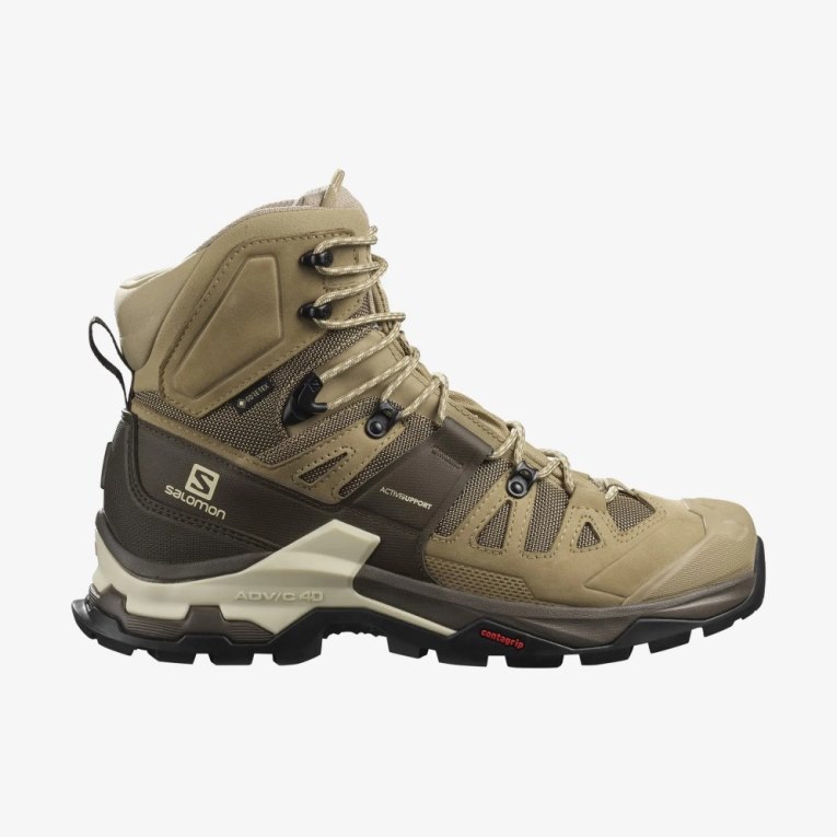 Botas Montaña Salomon Quest 4 GTX Hombre Verde Oliva | MX IOTK523